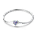 Love Heart Eye Charm Bracelet