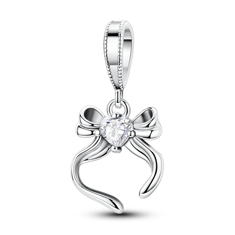 Sparkling Bow Charm