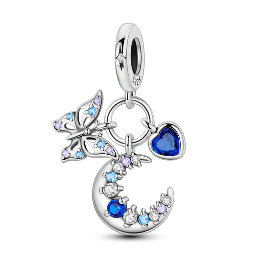 Moon Butterfly Love Charm