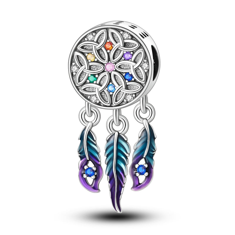 Celtic Knot Dream Catcher Charm