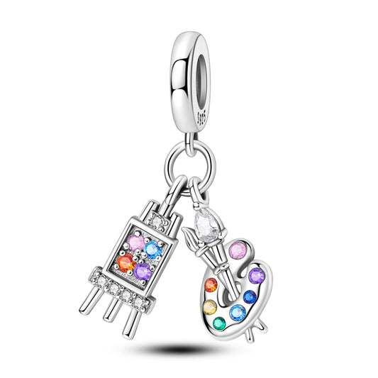 Colorful Painter Charm