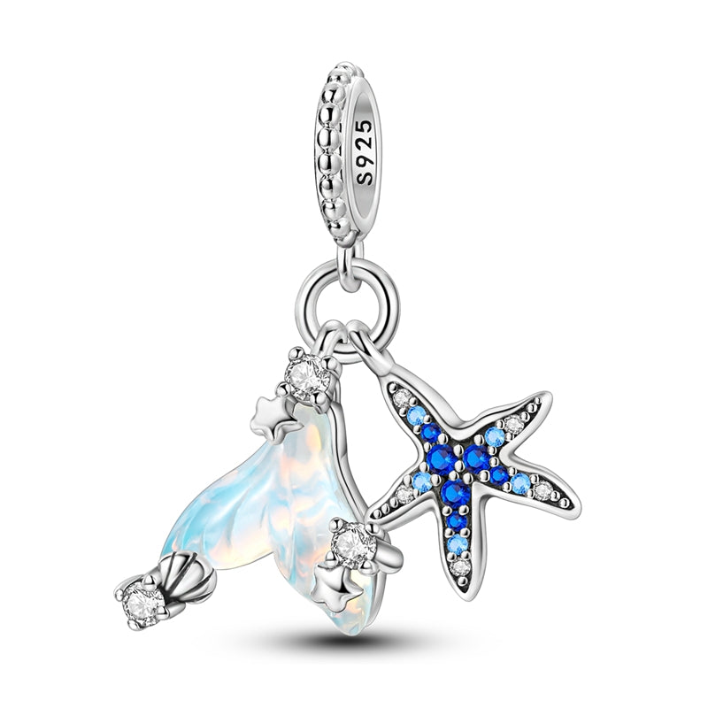 Starfish Fishtail Charm