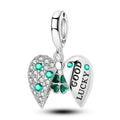 Heart-Shaped Clover Magnetic Charm