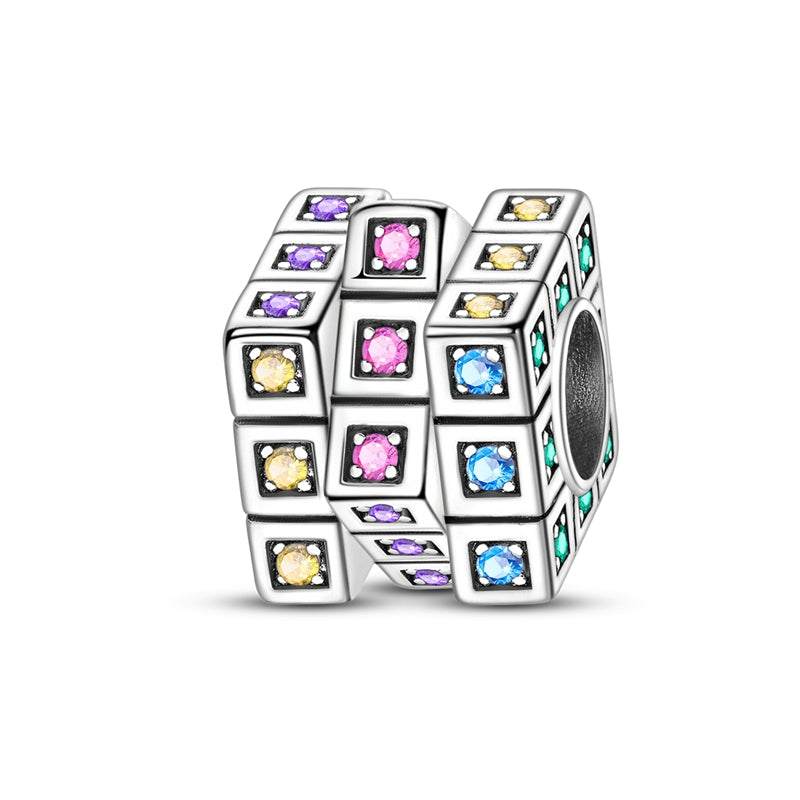 Colorful Rubik's Cube Charm