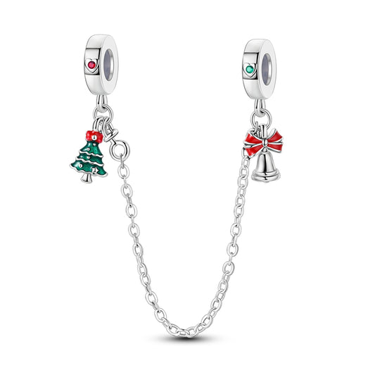 Christmas Tree Bell Safety Chain