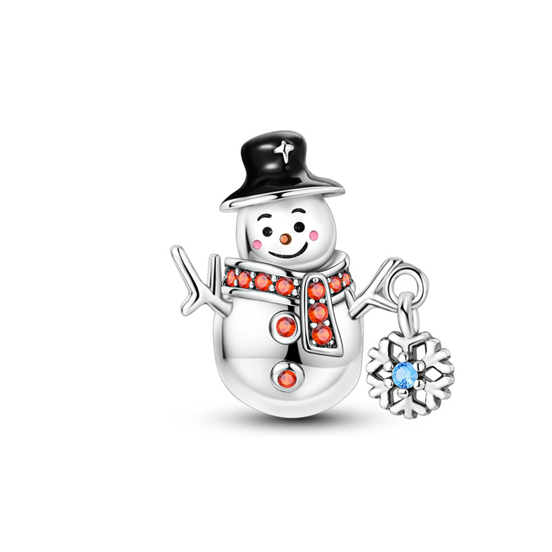 Mr. Snowman Charm