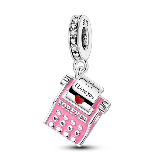 Valentine's Day Series - Love Typewriter Charm