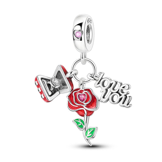 Valentine's Day Series-Rose Oath Charm