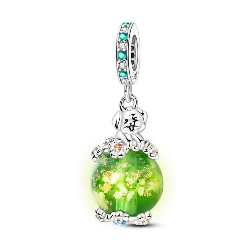 Spring Luminous Happy Puppy Charm