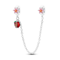 Spring Pomegranate Flower and Fruit Safety Chain