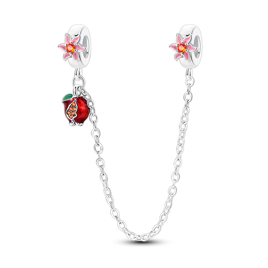 Spring Style - Pomegranate Flower and Fruit Safety Chain