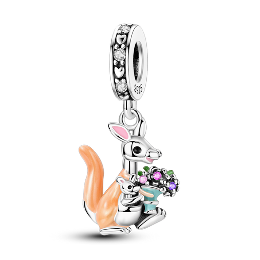 Mother's Day-Parent-Child Kangaroo Charm