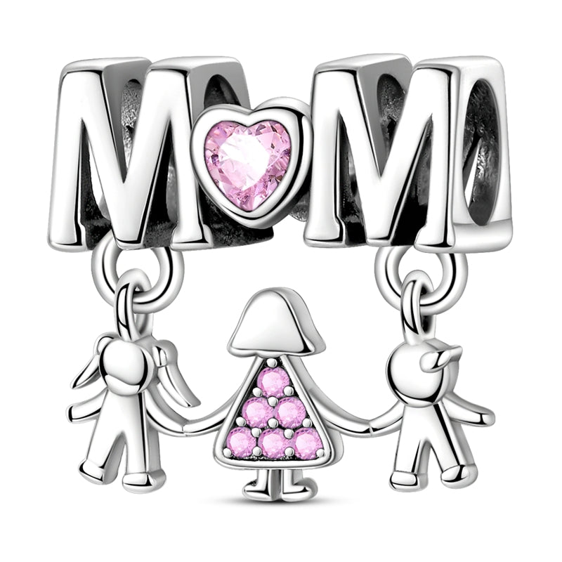 Mother's Day - Parent-child hand in hand Charm