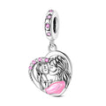Mother's Day Mother's Kiss Heart Charm