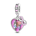 Mother's Day Pink Starry Sky Parent-Child Charm