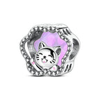 Color-Changing Cute Cat Claw Charm