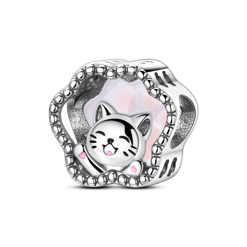 Color-Changing Cute Cat Claw Charm