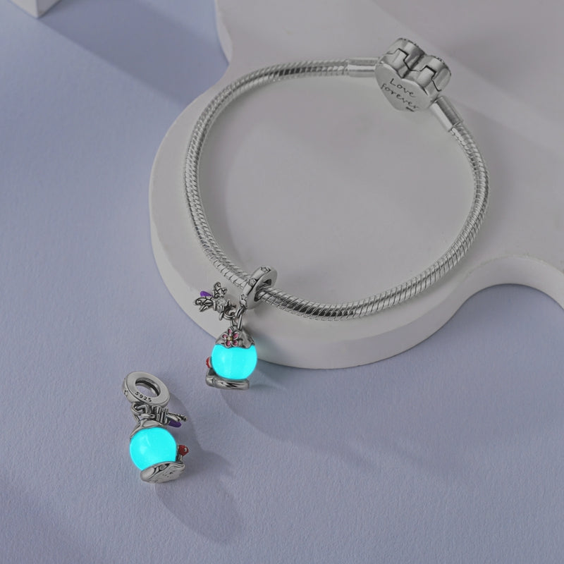 Firefly Luminous Oil Lamp Charm