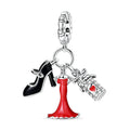 Perfume Bottle Skirt High Heels Charm