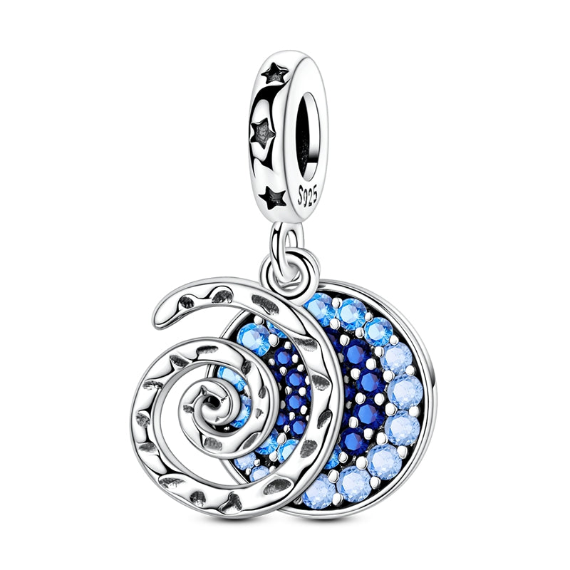 Sparkling Spiral Charm