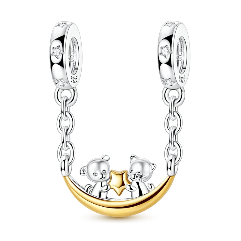 Moon Boat Charm