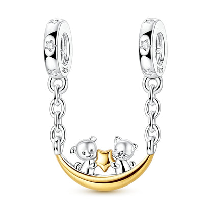 Moon Boat Charm