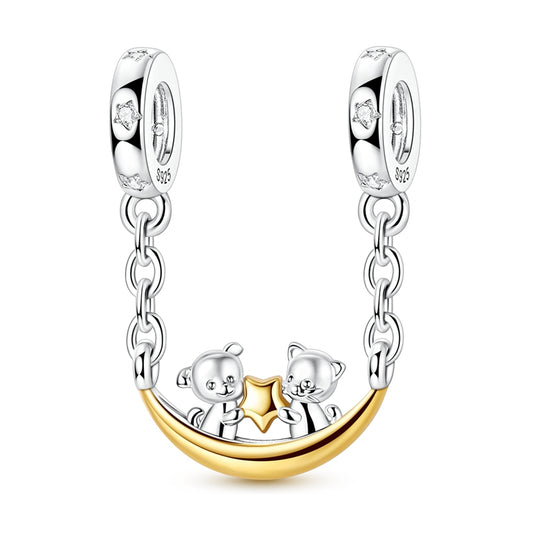 Moon Boat Charm