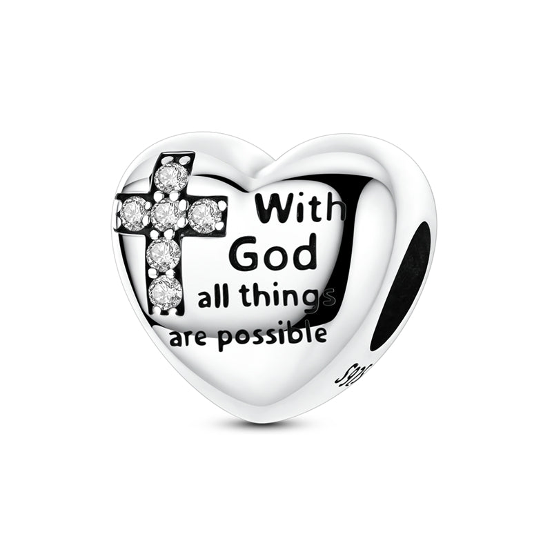 Cross Star Wish Charm