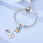 Sunflower Oil Painting Charm