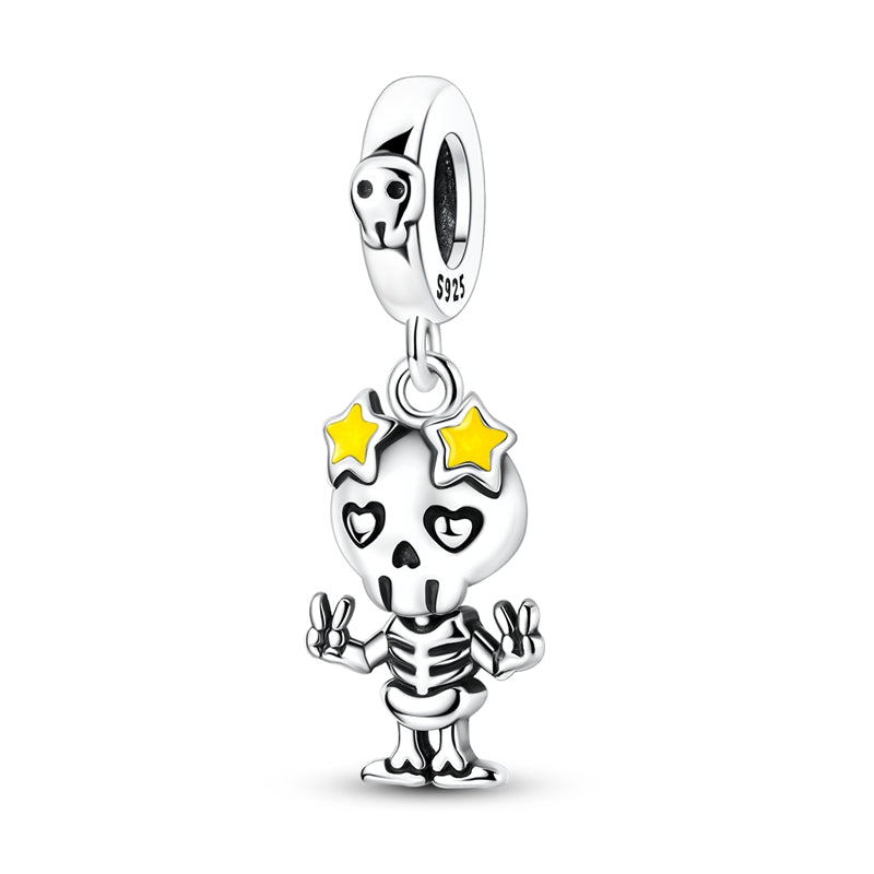 Halloween Skull Charm
