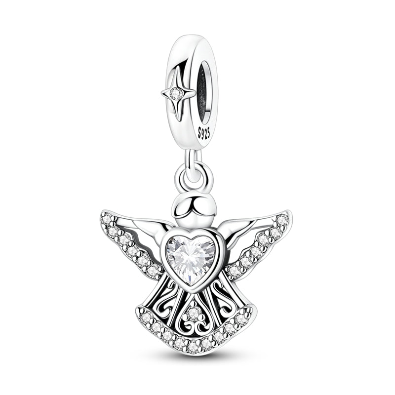 Angel Heart Charm
