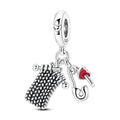 Winter Scarf Paperclip 2-in-1 Charm