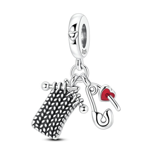 Winter Style - Scarf Paperclip 2-in-1 Charm