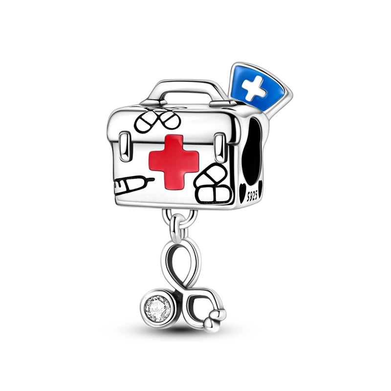 Medical Kit Stethoscope Charm