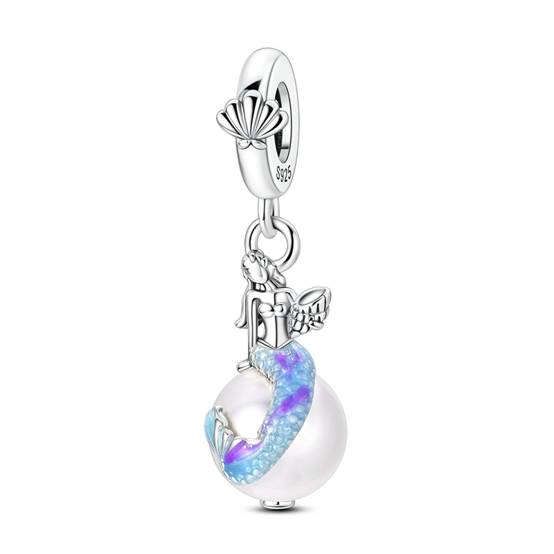 Mermaid Pearl Charm