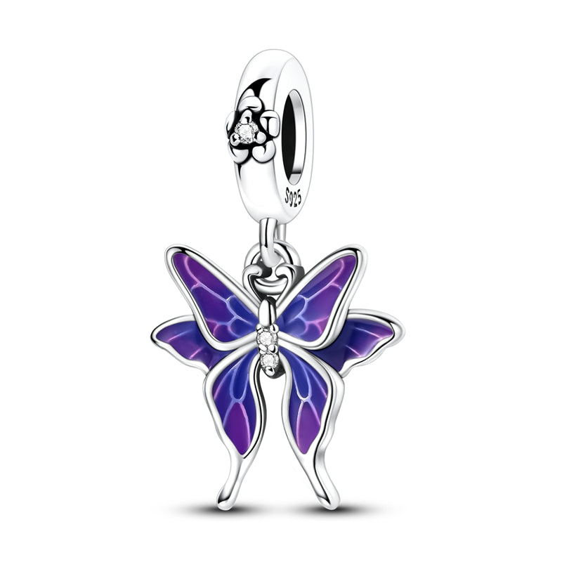 Spring Temperature-Sensitive Color-Changing Butterfly Charm