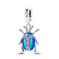 Spring Colorful Beetle Charm