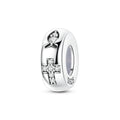 Jesus Fish Pattern Cross Plug Positioning Charm