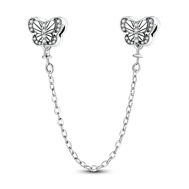 Spring Butterfly Safety Chain
