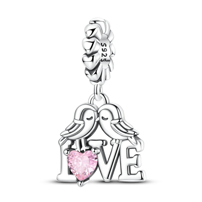 Valentine's Day Love Bird Charm
