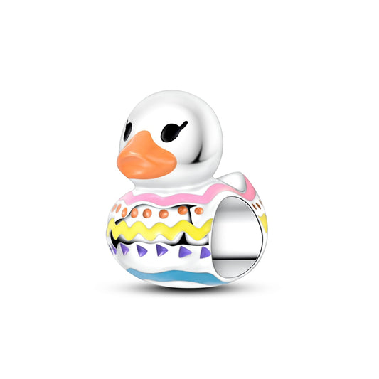 Painted Duck Charm
