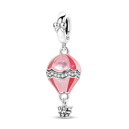 Openable Hot Air Balloon Charm