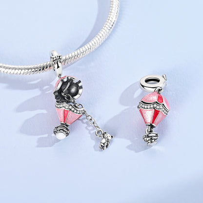 Openable Hot Air Balloon Charm