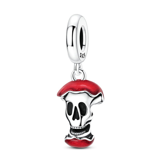 Apple Skull Charm