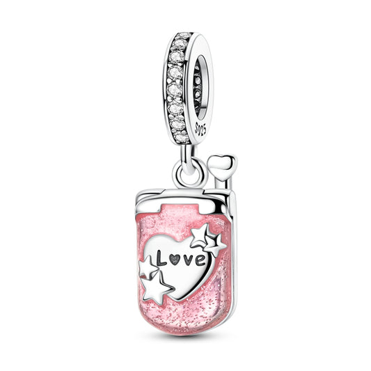 Valentine's Day Styles - Pink Flip Phone Charm