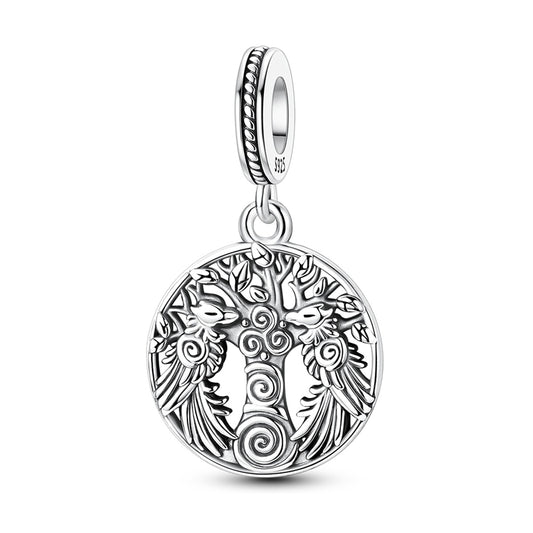 Norse Mythology Viking Series - Rune Tree of Life Charm