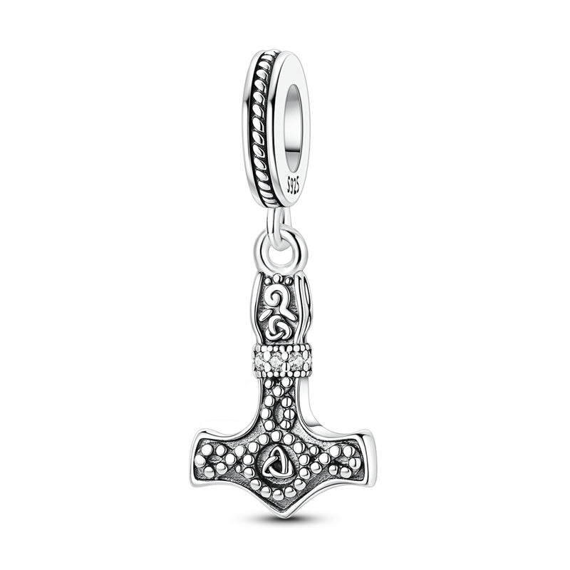 Norse Viking Thor's Hammer Charm