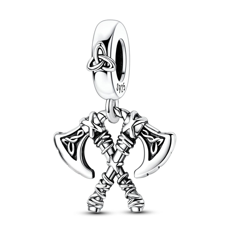 Vintage Viking Axe Charm