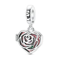 Openable Hollow Rose Charm