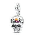 Skeleton Basket Candy Charm